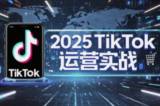 2025TikTok电商运营，掌握TikTok店铺运营核心技巧，实现低成本高转化-中创网_分享中创网创业资讯_最新网络项目资源-网创e学堂